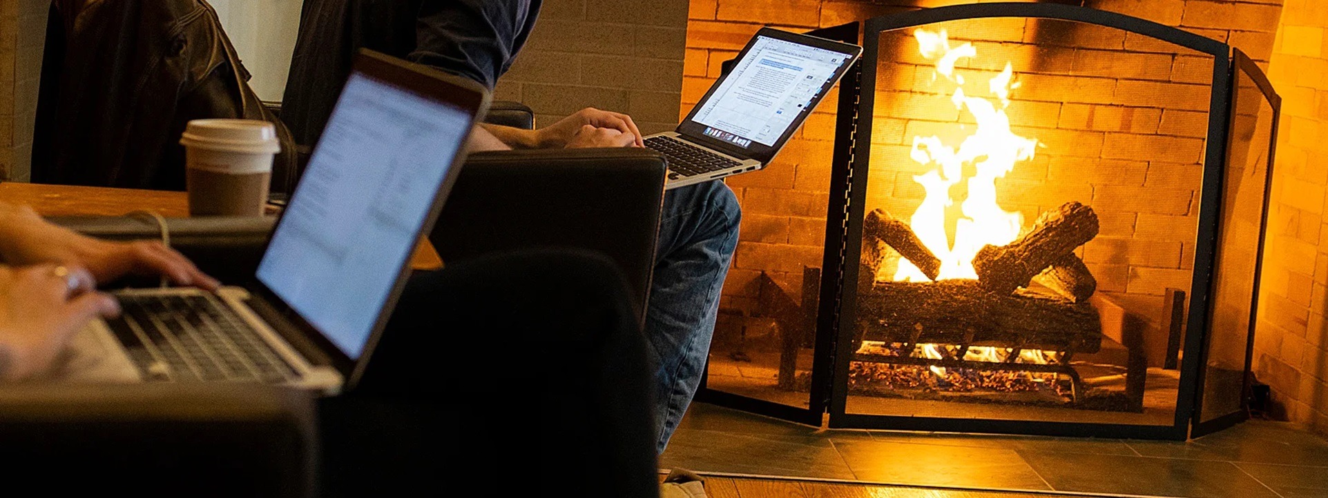 "Firelight magnifies the soul of a room, and it is there that life unfolds in its purest form" -- Thomas Hardy