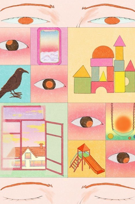 Sunset Moment, Kaiwen Yi, 2025 MA Illustration, Camberwell College of Arts, UAL